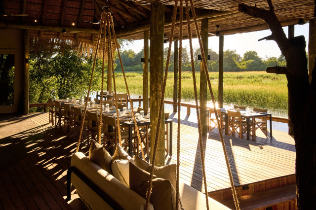 main dining area at sediba sa rona