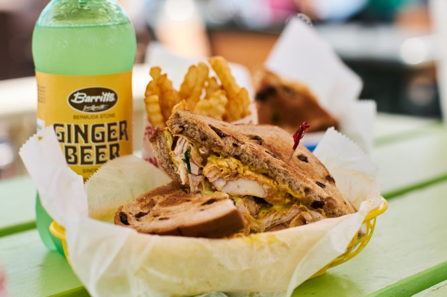 fish sandwich in bermuda 