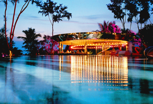 pool bar at baba beach club natai