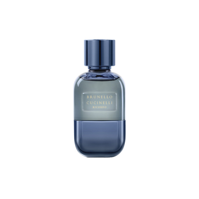 bottle of blue aftershave 