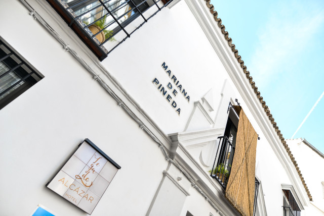 outside of hotel in seville 