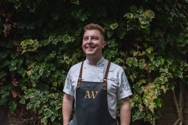 portrait of chef alex webb