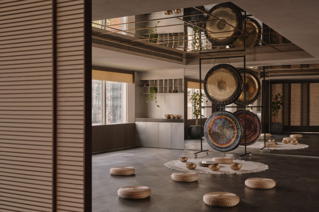 gong sound room at alila shanghai 