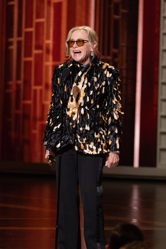 amy madigan giving her speech