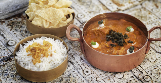 rice dish at hotel restaurant 