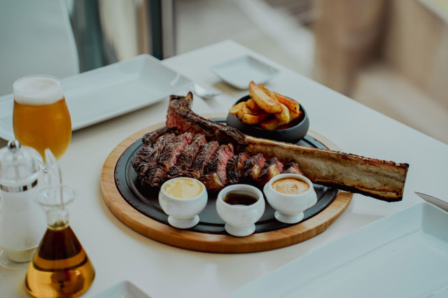 meat dish at penha longa resort 
