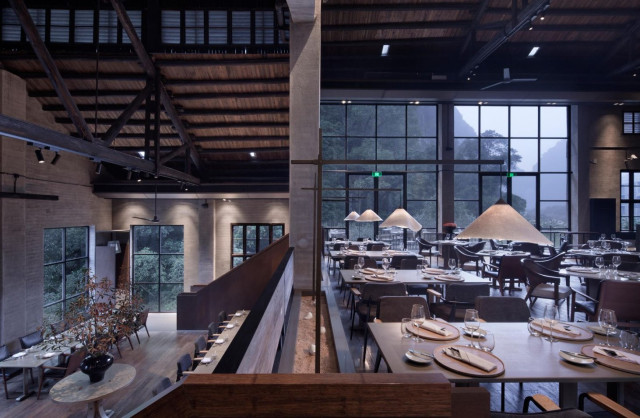 hotel restaurant renderings