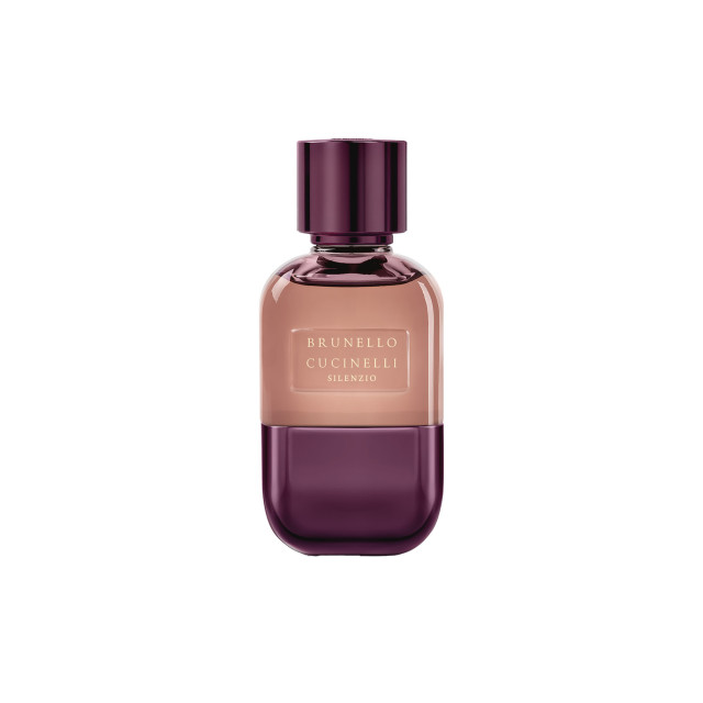 purple-hued perfume bottle 