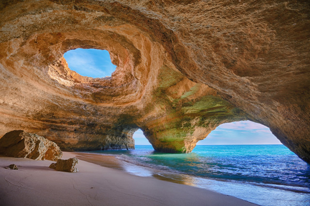 cave at benagil, portugal