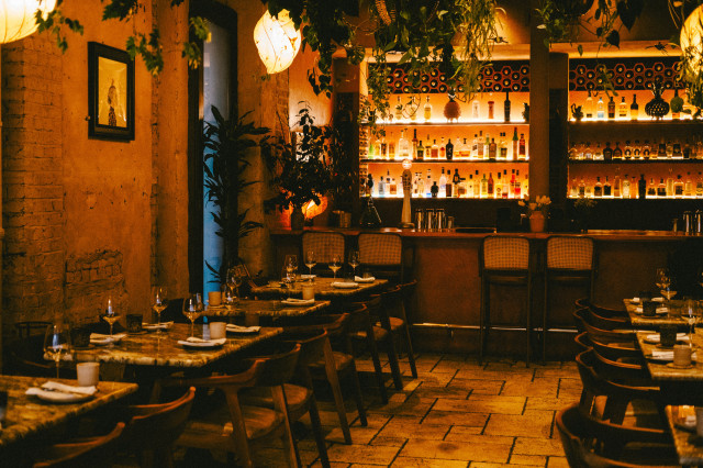 interior of cavita restaurant 