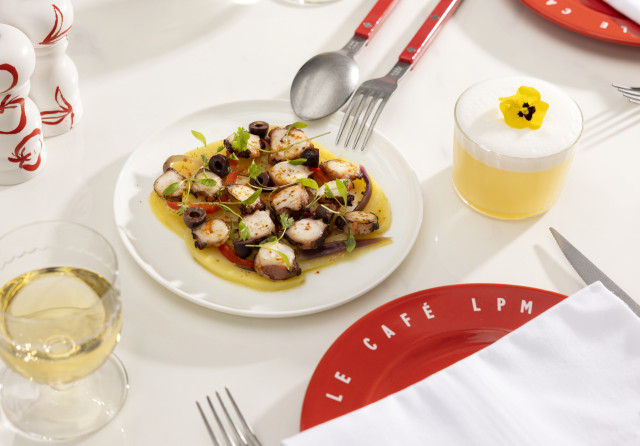 le cafe lpm octopus dish 