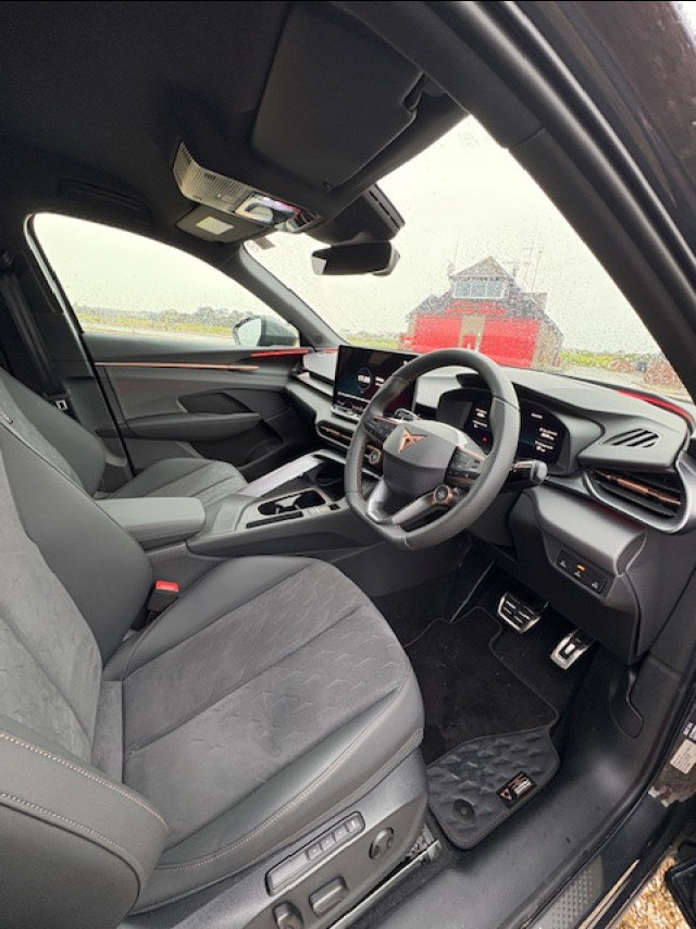 interior of car front seats