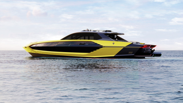Tecnomar for Lamborghini yacht 