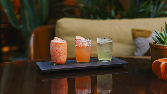 cocktail flight at emory terrace 