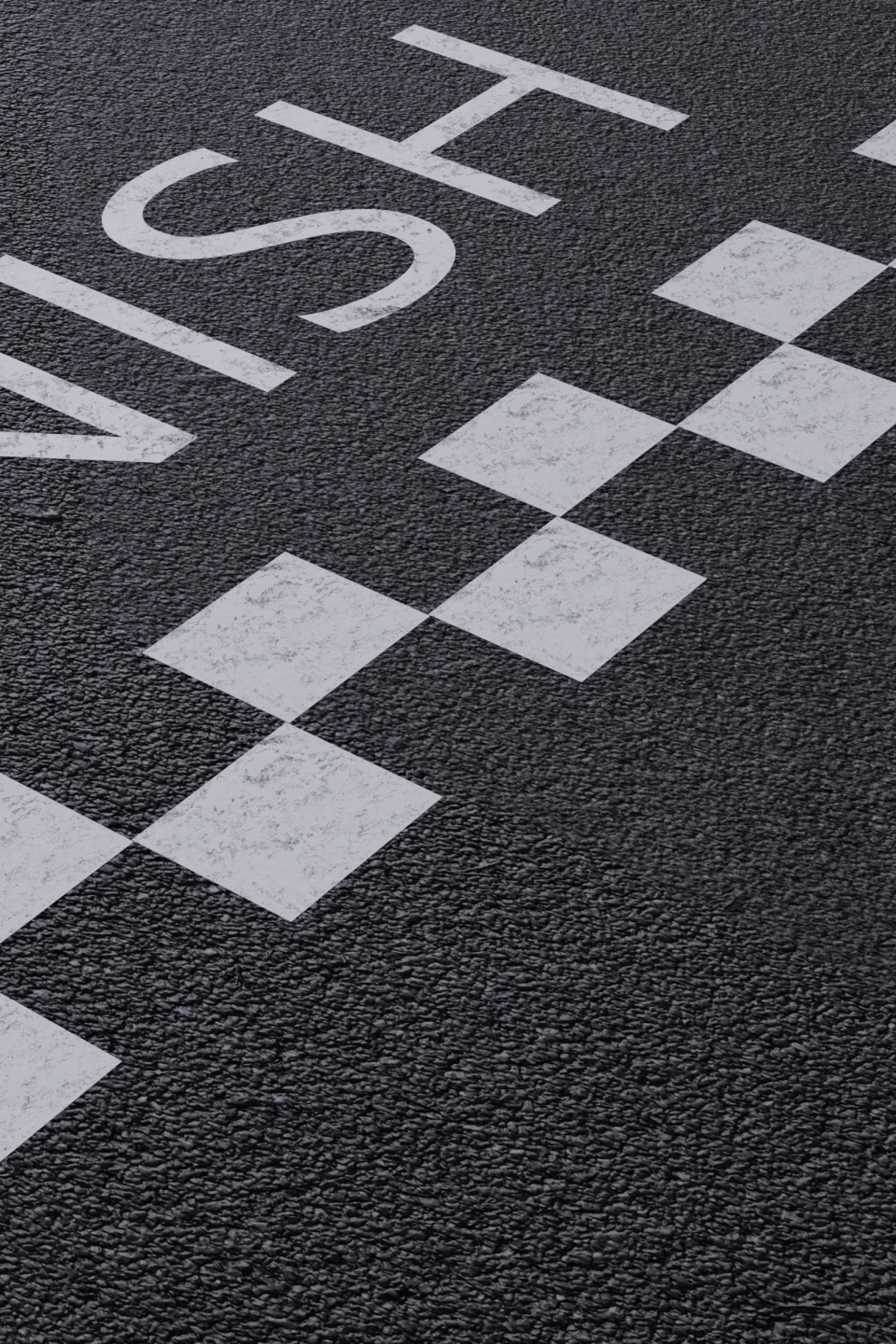 track finish line