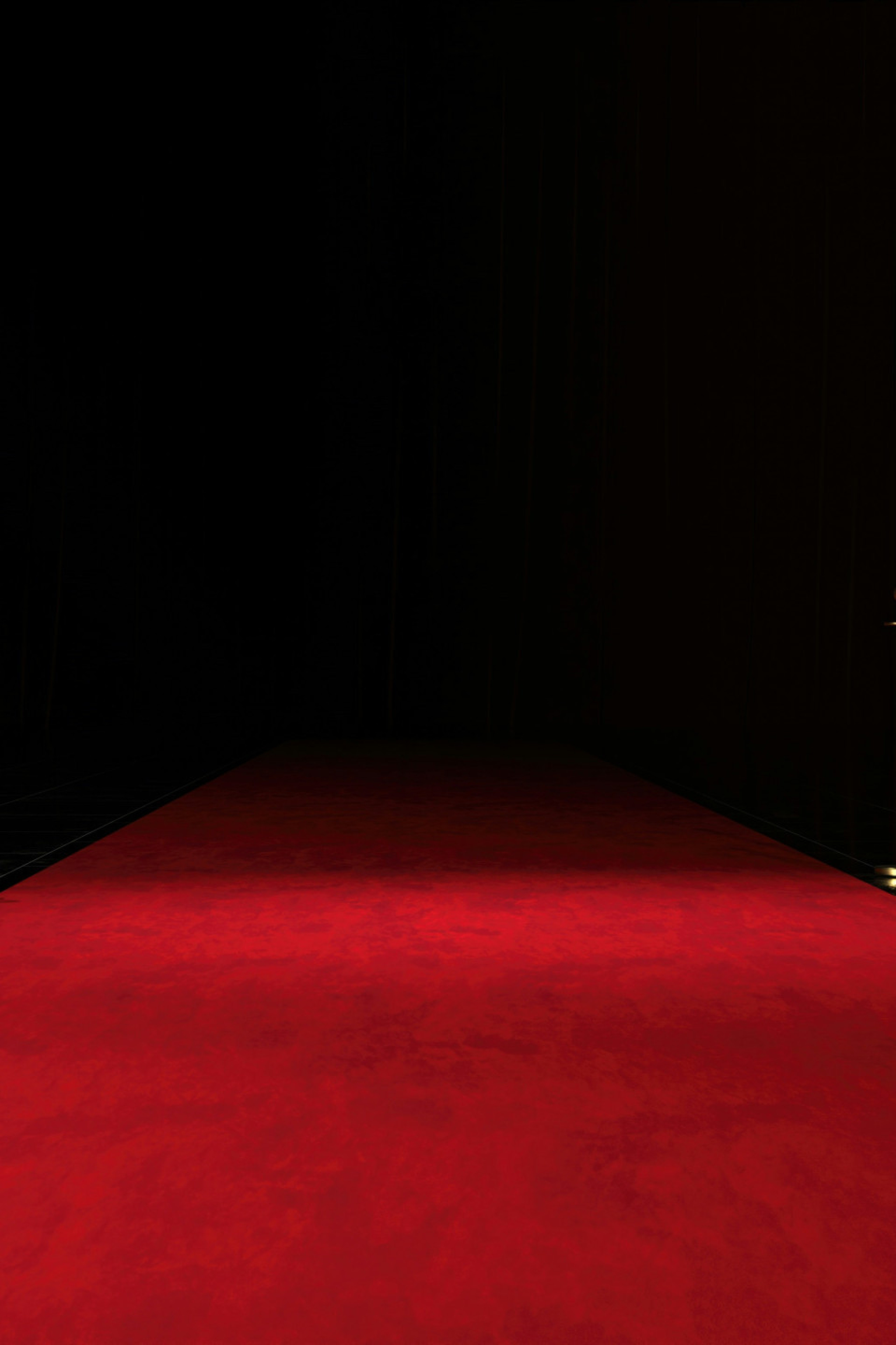red carpet with gold posts connected by red rope
