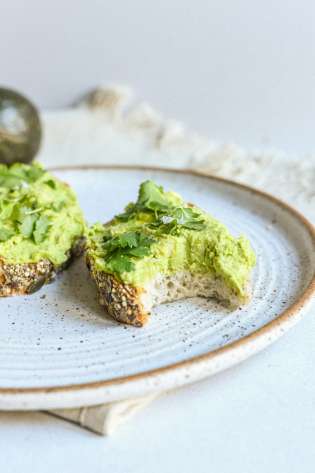 Avocado on toast.