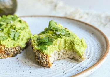 Avocado on toast.