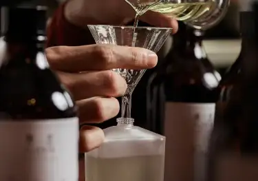 Crafting your bespoke scent.