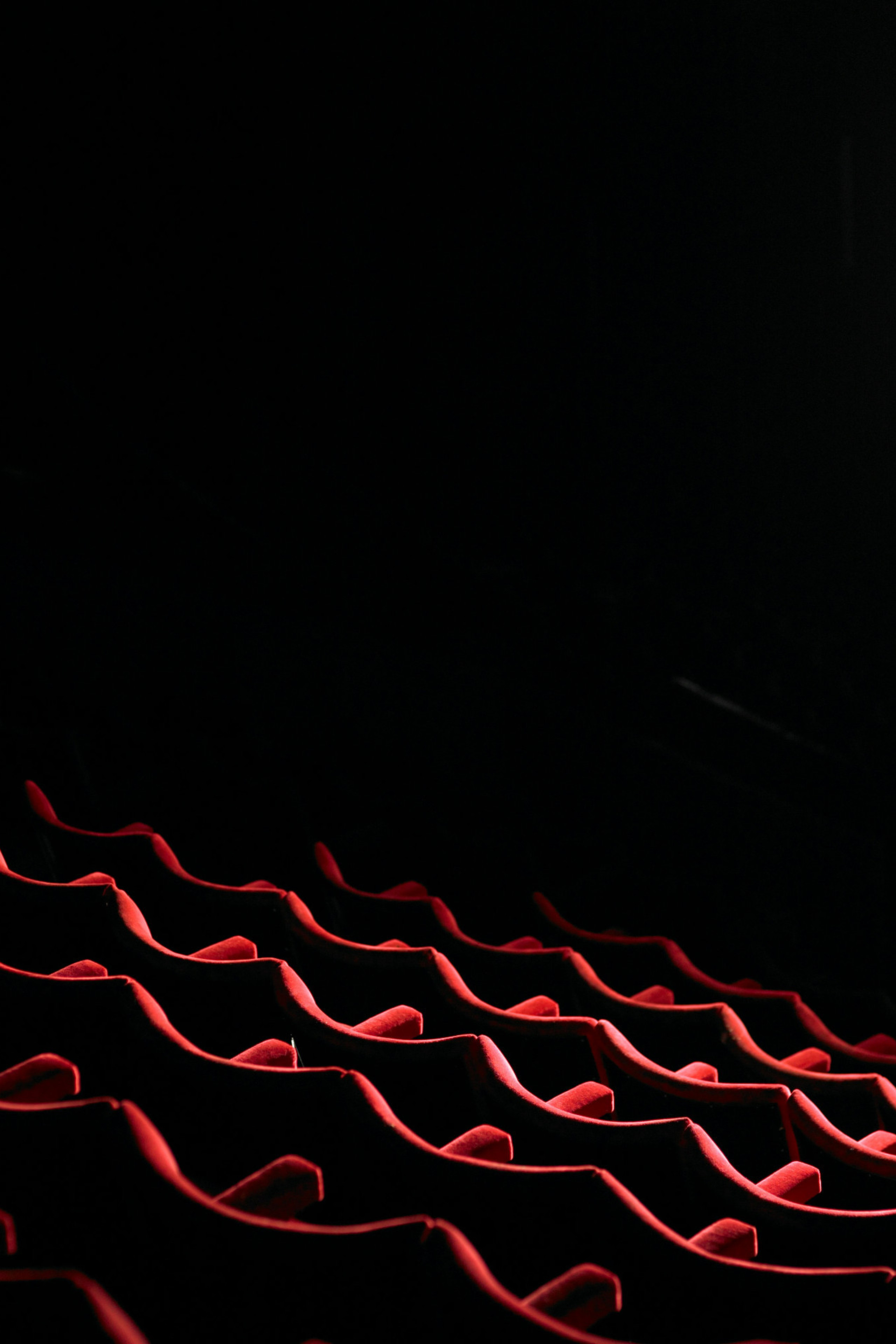 red seating in theatre