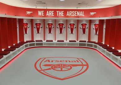 Home dressing room.