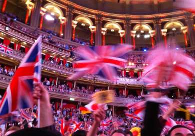 Last night of the proms.