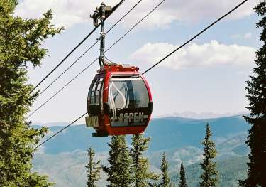 Lobster ski lift in aspen.