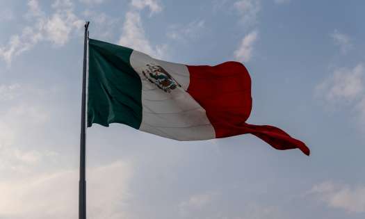 Mexican flag.
