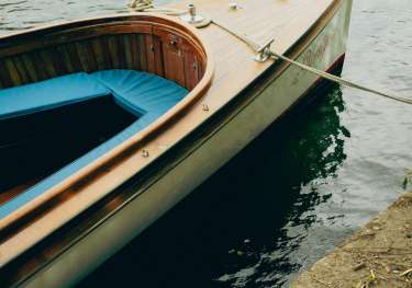 Boat on a river.