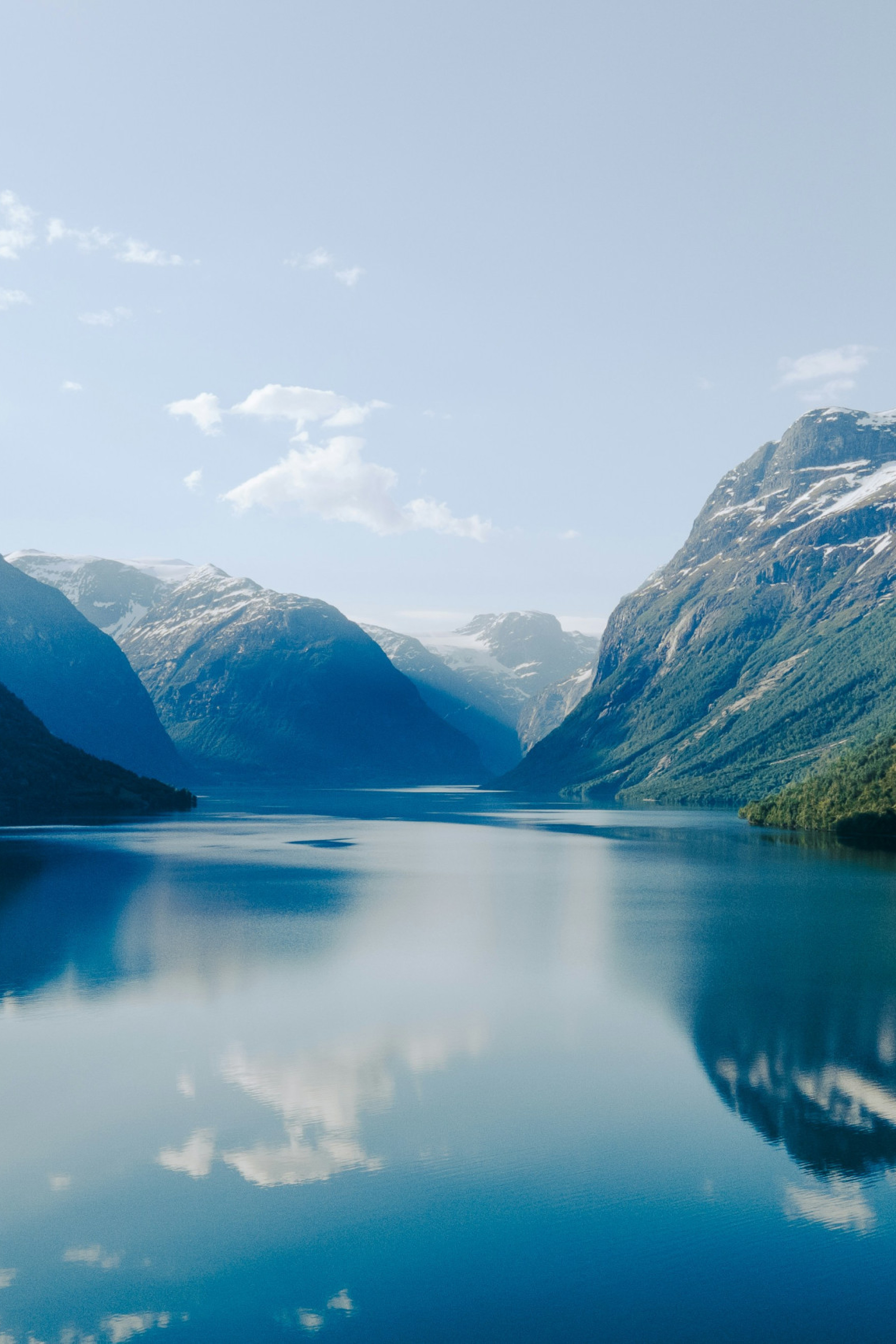 norwegian fjords and mountains