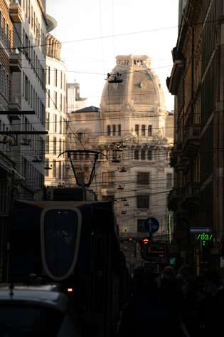 Street in milan.