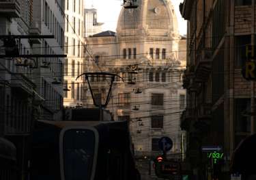 Street in milan.