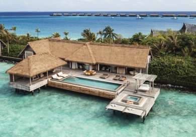 Waldorf astoria maldives ithaafushi   two bedroom reef villa.
