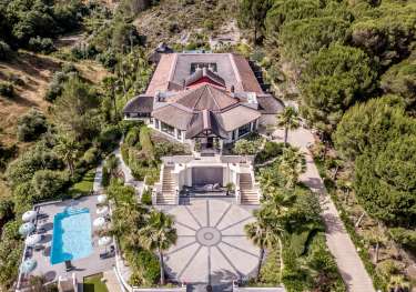 Wellness retreat view spain.