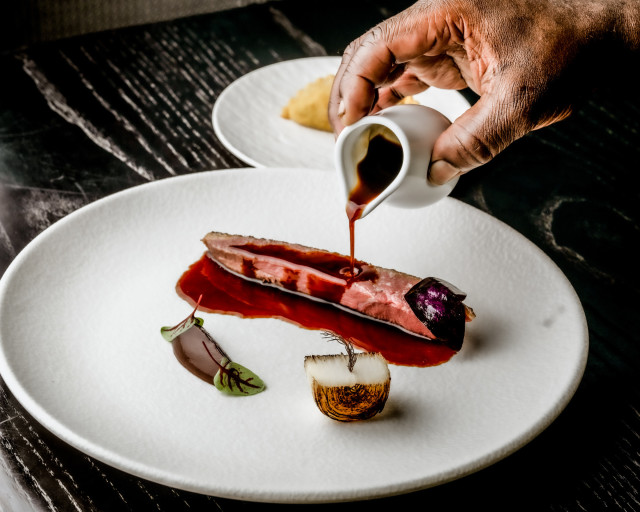 The Aged Duck with Tamarind, Turnip & Sorrel