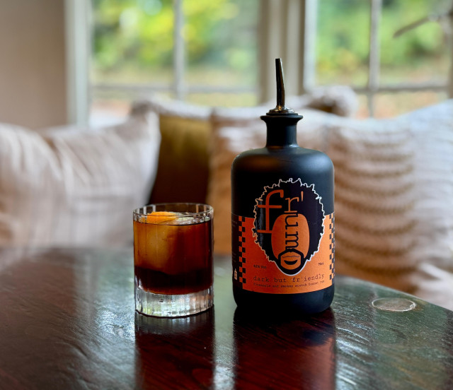 photo of cocktail on wooden table 