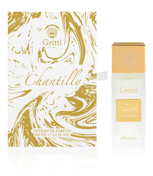 Gritti perfume bottle and box 