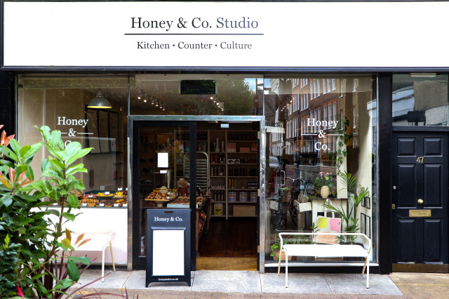 exterior of honey & co studio