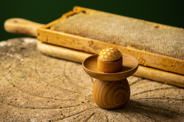 honey pudding at whatley manor