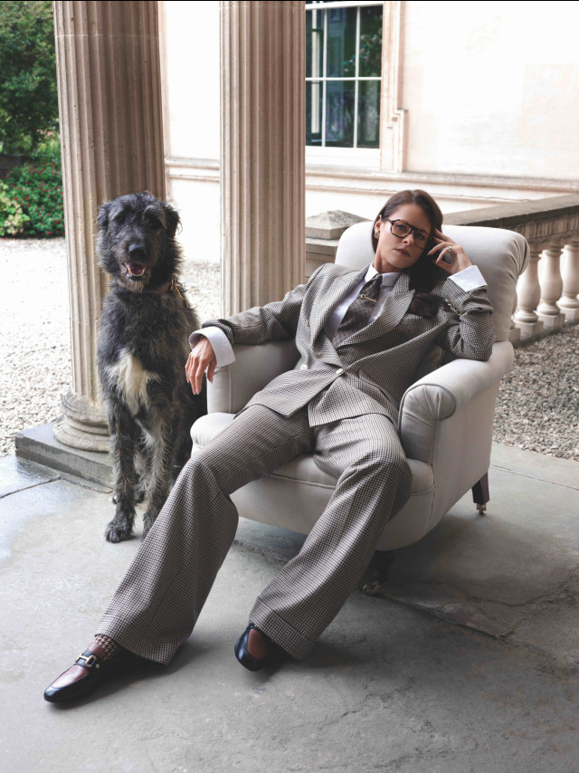 Jade Holland Cooper, Founder and Managing Director, wears Holland Cooper 