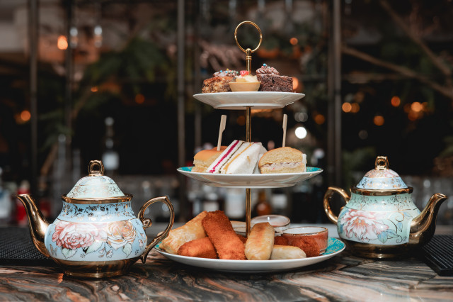 sri lankan afternoon tea at copper ceylon