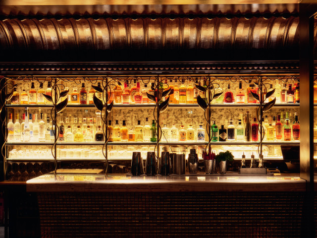 backlit bar 