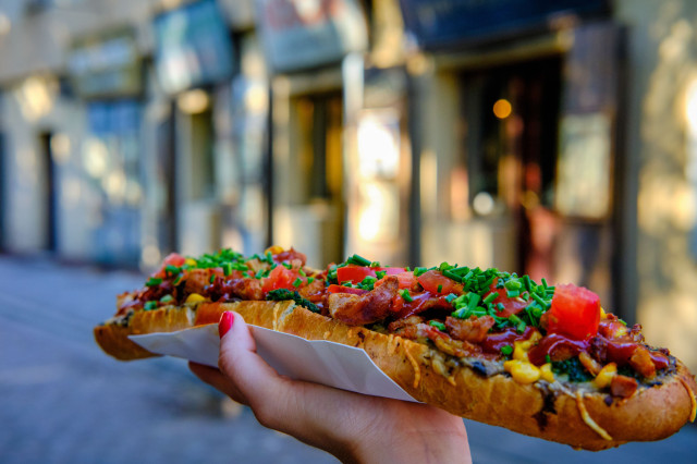 krakow open sandwich 