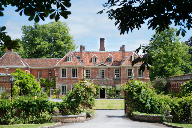 front view of lainston house 
