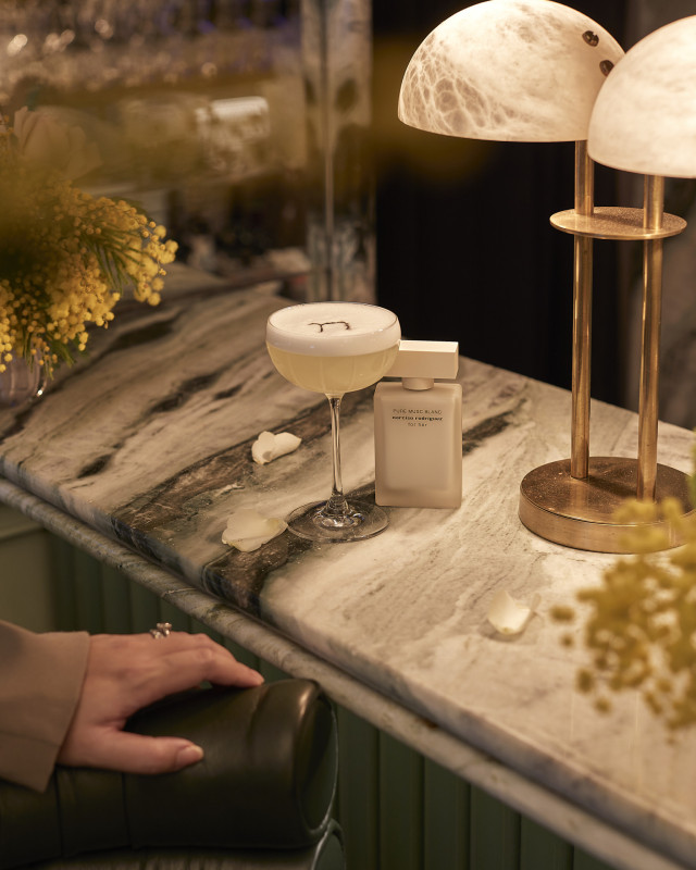 bar counter at langans 