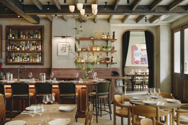 interiors at Lita restaurant 