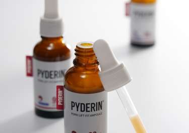 Skincare in bottle with ampoule applicator.