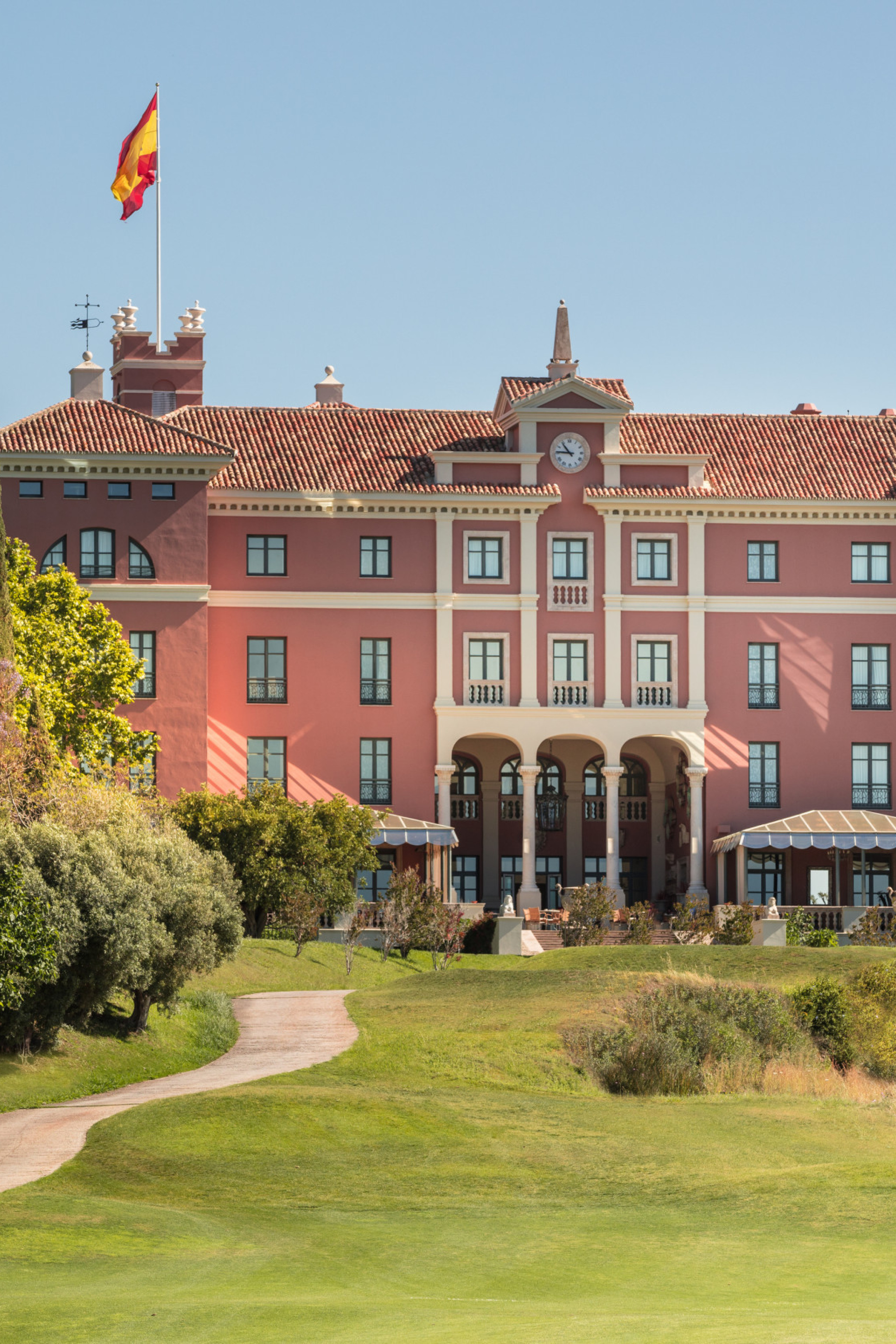 view of anantara villa padierna palace hotel