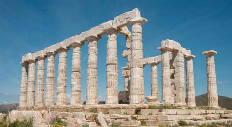 13. temple of poseidon.