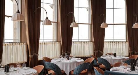 Sale e pepe mare restaurant interiors .